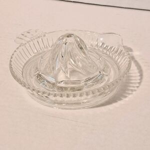 Vintage Juicer Glass Ribbed
